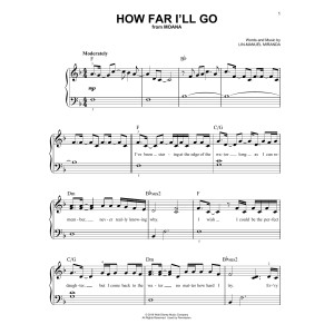 How Far I'll Go (from Moana)